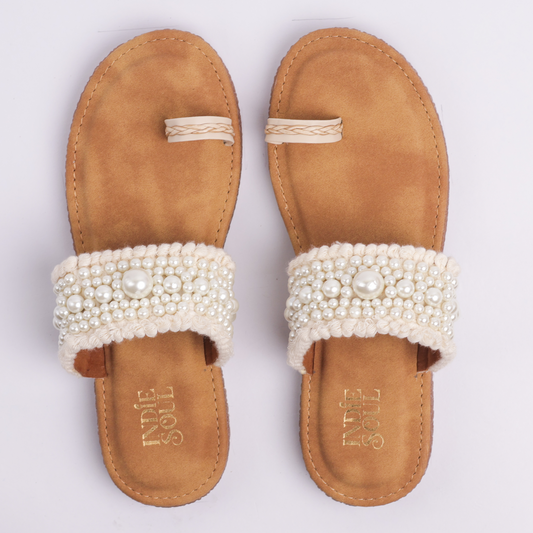 Ivory Pearl Kolhapuris